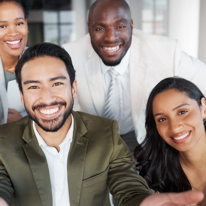 happy-selfie-and-portrait-of-business-people-402